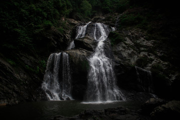 Fototapeta na wymiar waterfall in forest krung ching