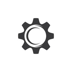 Gear logo vector icon