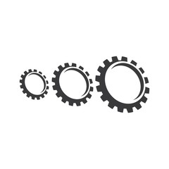 Gear logo vector icon