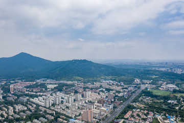 Nanjing City, Jiangsu Province, urban construction landscape