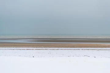 Deurstickers Noordzee bayadère en hiver © Agathe Houdayer