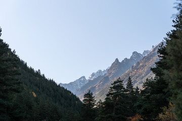Obraz premium mountains of the North Caucasus, Russia. Elbrus region