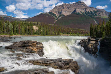 Athabasca Falls, Jasper National Park, Alberta, Canada