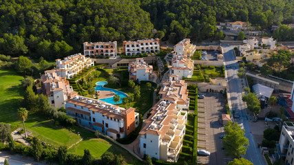 residential complex in Peguera Majorca Spain