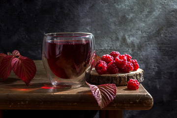 Image with raspberries