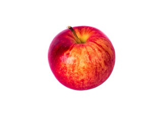 Perfect red apple isolated on white background. Juicy and fresh apple for ads