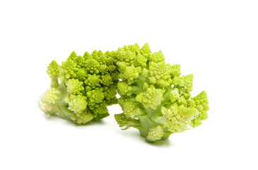 Cabbage Romanescu isolated