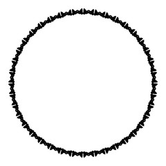 Rounded frame simple black white stamp put text decor vintage theme simple single. Part Art web sign lace icon style copy space blank empty card label badge Kite rays oval wave curl shape swirl lines