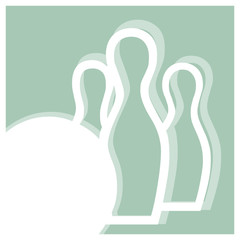 bowling pictogram