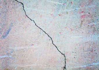 Obraz premium White and colorful messy wall stucco texture background. Decorative wall paint.