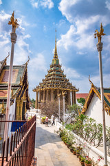 Fototapeta na wymiar Thailand temple arcitecture