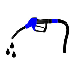 icon of the car refueling, gasoline pump petrol stations