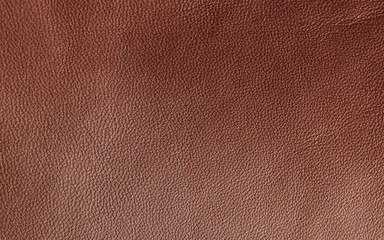 Leather. texture of genuine leather is brown. The structure of the skin material close-up. 