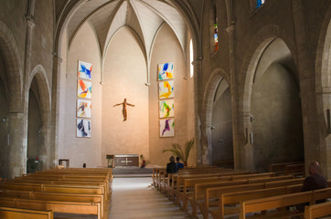Fototapeta premium chapel of the convent of the Dominicans monks in Montpellier