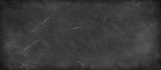 Blackboard or chalkboard texture background - obrazy, fototapety, plakaty