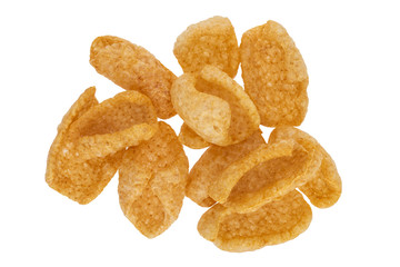 Mexican snack in white background