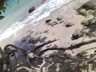 Stone in the sea 