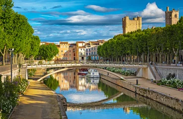 Abwaschbare Fototapete Nice Historische Altstadt von Narbonne, Frankreich