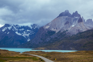 lago torres del paine national park Chile