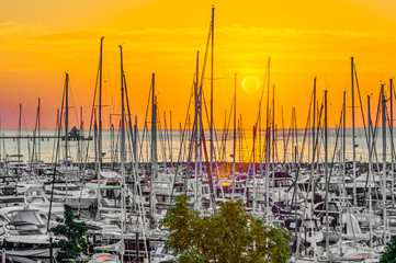 Yacht Hafen in Grömitz