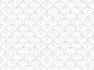 Vector abstract arabesque seamless pattern. Geometric classic background. Vintage art deco texture.