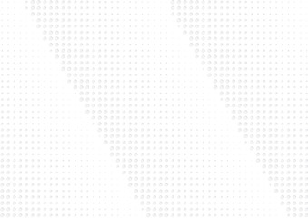 Abstract halftone dotted background. Futuristic grunge pattern, dot, circles, shadow.  Gray modern optical pop art texture for posters, sites, business cards, cover, labels mock-up, vintage stickers