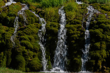 River Park of Santa Maria del Molise, Isernia. The pond.  It is a real pearl immersed in the hills,...