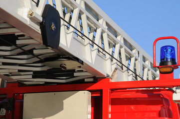 detail echelle pompiers