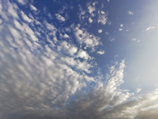  Photos Blue sky background and white clouds