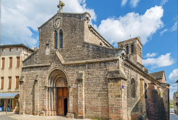 Fototapeta na wymiar Saint Madeleine Church, Tournus, France