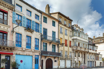 Fototapeta na wymiar Street in Tournus, France