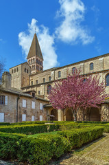 Saint Philibert Abbey Church, Tournus, France