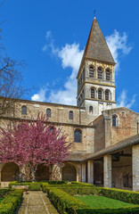 Saint Philibert Abbey Church, Tournus, France