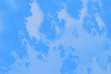 Blue gradient color. Marble texture, patchy background