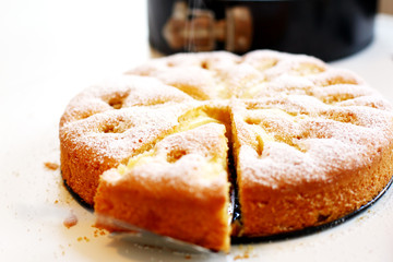 warmer apfelkuchen