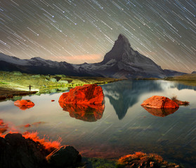 Starfall on Matterhorn