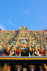 Fototapeta na wymiar hinduistischer tempel
