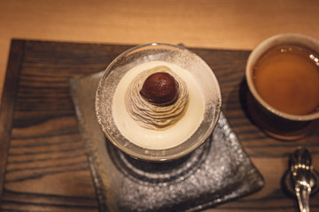 モンブランパフェ