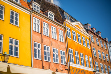 Obraz premium Häuserfront in Kopenhagen