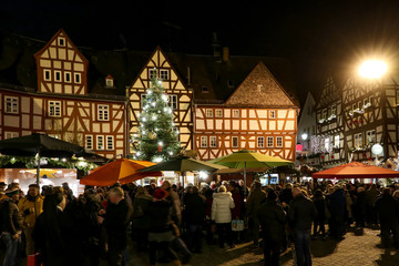 Obraz premium Weihnachtsmarkt Limburg/Hessen