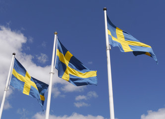 Schwedische Flagge