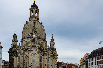 Fototapeta na wymiar Royal Palace of Dresden in Germany