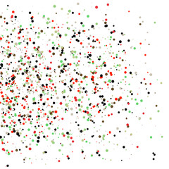 Colorful Universe Distribution Computational Generative Art background illustration