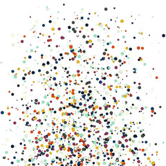 Colorful Universe Distribution Computational Generative Art background illustration