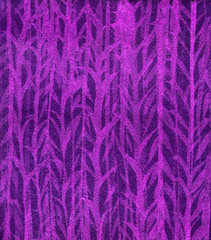 Abstract watercolor background with texture of paper, deep pink and violet colors, hand draw, splashes, drops of paint, paint smears. Design for backgrounds, wallpapers, prints, covers and packaging