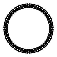 Rounded frame simple black white stamp put text decor vintage theme simple single. Part Art web sign lace icon style copy space blank empty card label badge Kite rays oval wave curl shape swirl lines