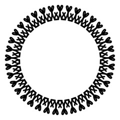 Rounded frame simple black white stamp put text decor vintage theme simple single. Part Art web sign lace icon style copy space blank empty card label badge Kite rays oval wave curl shape swirl lines
