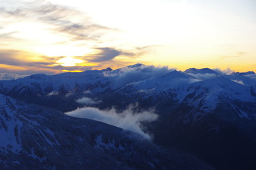 Tatry zachód słońca © Przemysław_Wania