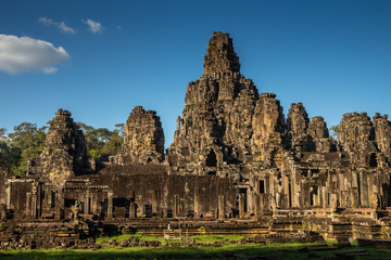 Fototapeta na wymiar Angkor Thom Temple Ruin near Siem Reap