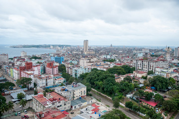 View over Havana in Cuba